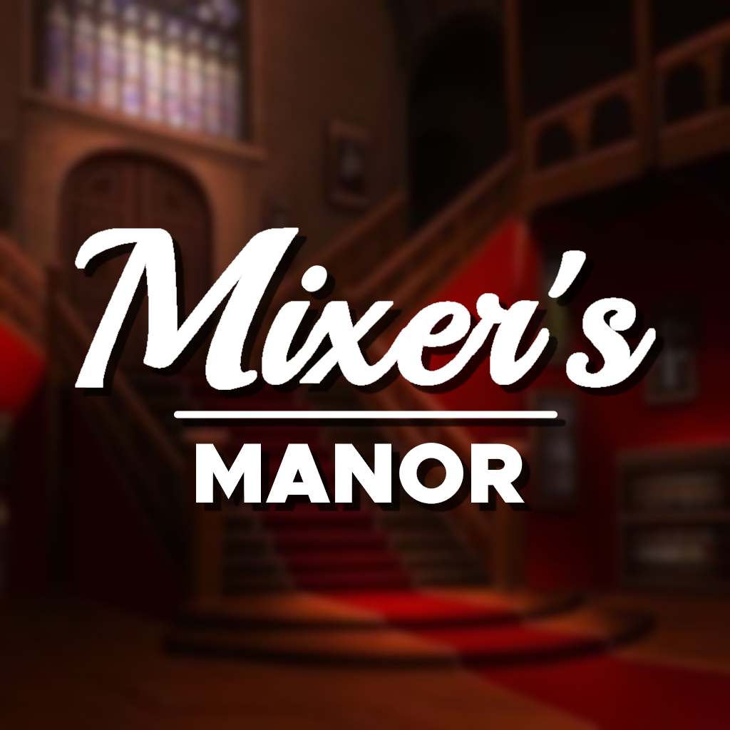 The current logo for Mixer's Manor